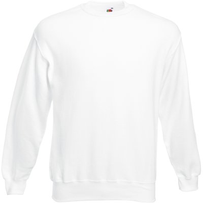Sudadera Clasica Unisex White S