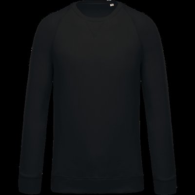Sudadera colores lisos de algodón Black S