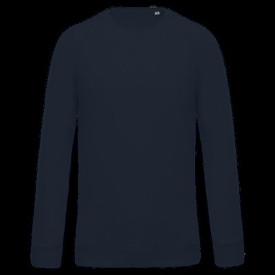 Sudadera colores lisos de algodón Navy S