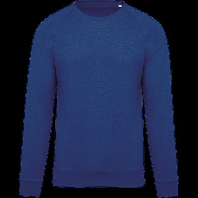 Sudadera colores lisos de algodón Ocean Blue Heather S