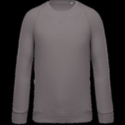 Sudadera colores lisos de algodón Storm Grey L