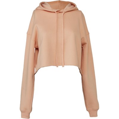 Sudadera corta con capucha Peach XL