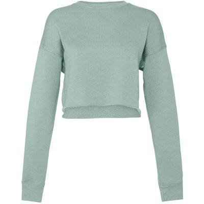 Sudadera corta Dusty Blue M