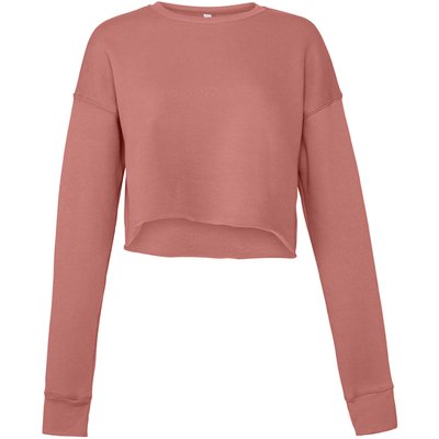 Sudadera corta Mauve L