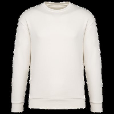Sudadera Corte recto con hombros caídos Ivory 3XL