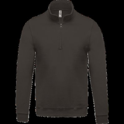 Sudadera Cremallera Algodón DARK GREY M