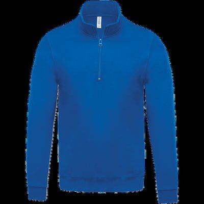 Sudadera Cremallera Algodón Light Royal Blue XS