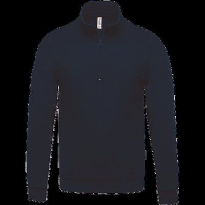 Sudadera Cremallera Algodón Navy S