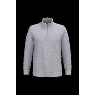 Sudadera Cremallera Algodón Oxford Grey Xxl