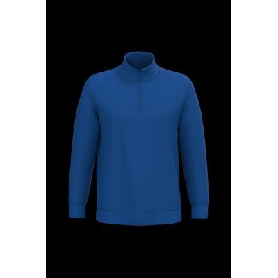 Sudadera Cremallera Algodón Royal Blue Xxl