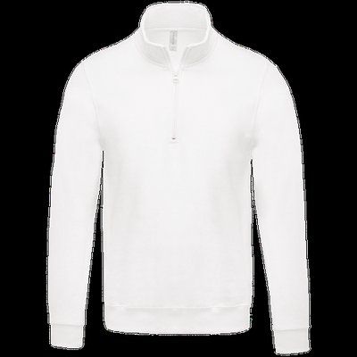 Sudadera Cremallera Algodón White 3XL