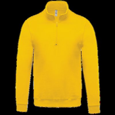 Sudadera Cremallera Algodón Yellow L