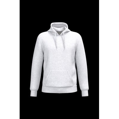 Sudadera sin cremallera con capucha y bolsillo canguro Ash Heather 5Xl