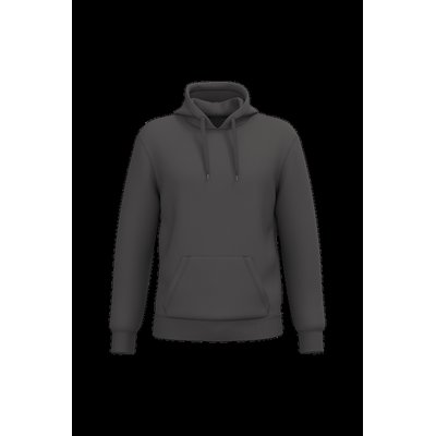 Sudadera sin cremallera con capucha y bolsillo canguro Dark Grey 3Xl