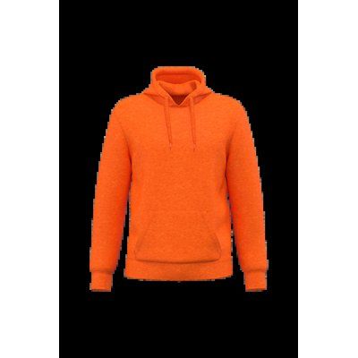 Sudadera sin cremallera con capucha y bolsillo canguro Fluorescent Orange 4Xl