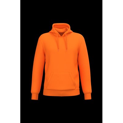 Sudadera sin cremallera con capucha y bolsillo canguro Orange Xl