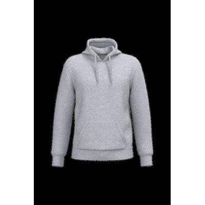 Sudadera sin cremallera con capucha y bolsillo canguro Oxford Grey 3Xl