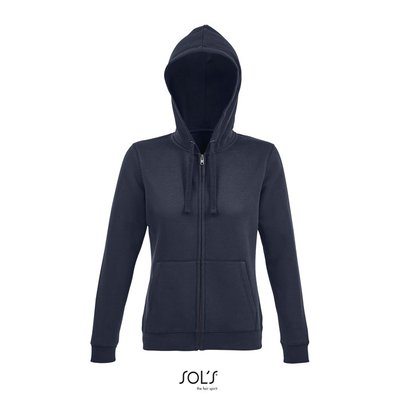 Sudadera con Cremallera y Capucha Mujer 280gr French Marino Xs