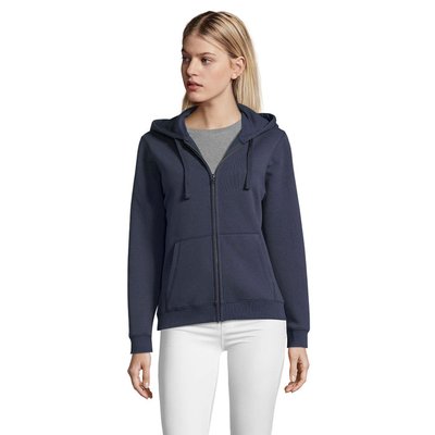Sudadera con Cremallera y Capucha Mujer 280gr