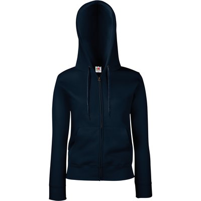 Sudadera cremallera y capucha mujer Deep Navy M