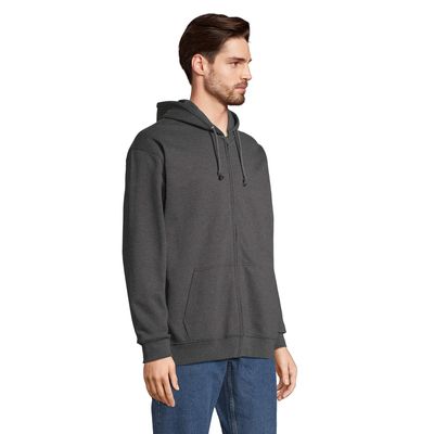 Sudadera con Cremallera y Capucha