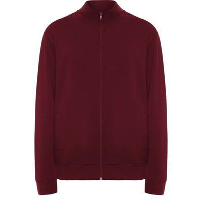 Sudadera Cuello Alto con Cremallera GRANATE 2XL