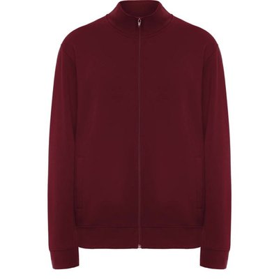 Sudadera Cuello Alto con Cremallera Granate 9/10