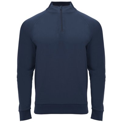 Sudadera cuello con media cremallera Marino 6