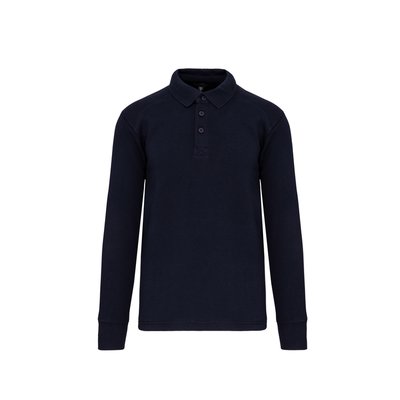 Sudadera cuello polo Navy 5XL