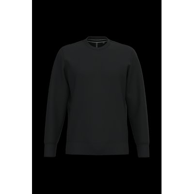 Sudadera cuello redondo algodón Black Xxl