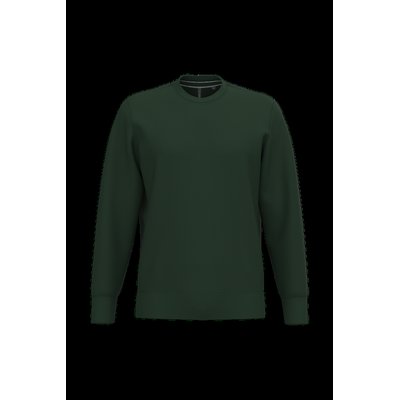Sudadera cuello redondo algodón Forest Green Xl