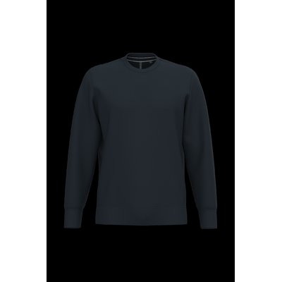 Sudadera cuello redondo algodón Navy S