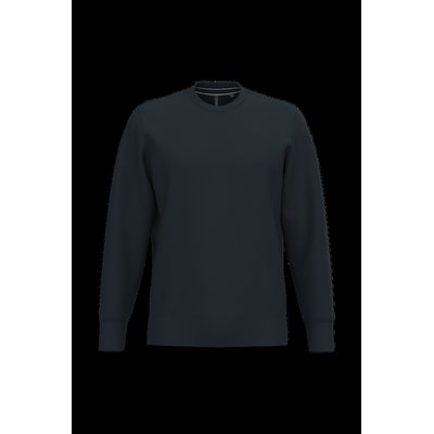 Sudadera cuello redondo algodón Navy Xl