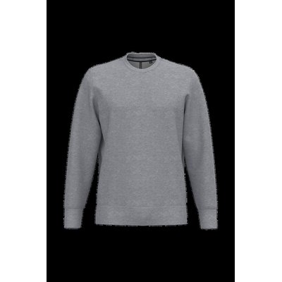 Sudadera cuello redondo algodón Oxford Grey M