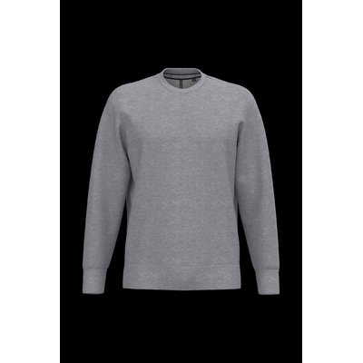 Sudadera cuello redondo algodón Oxford Grey Xs