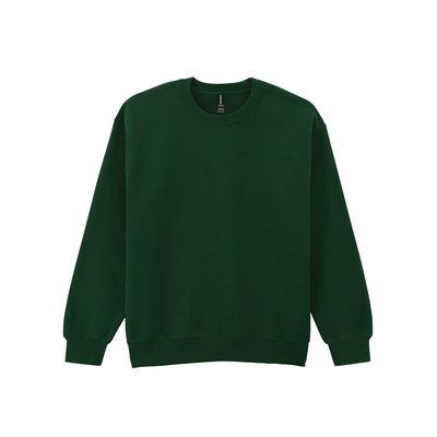 Sudadera cuello redondo antibolitas Forest Green L