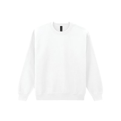 Sudadera cuello redondo antibolitas White XL