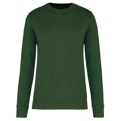 Sudadera cuello redondo ecorresponsable niños Forest Green 10/12 ans