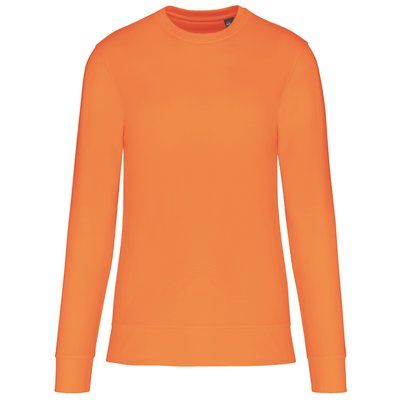 Sudadera cuello redondo ecorresponsable niños Light Orange 10/12 ans