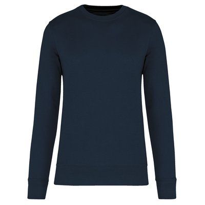 Sudadera cuello redondo ecorresponsable niños Navy 8/10 ans