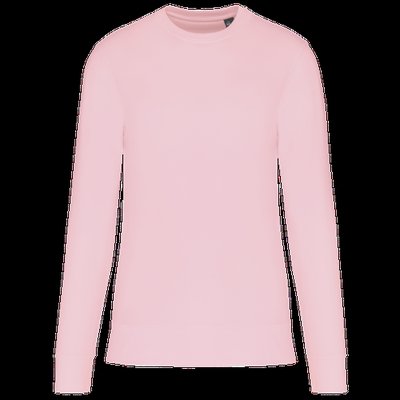 Sudadera cuello redondo ecorresponsable niños Pale Pink 12/14 Ans
