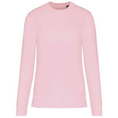 Sudadera cuello redondo ecorresponsable niños Pale Pink 4/6 ans