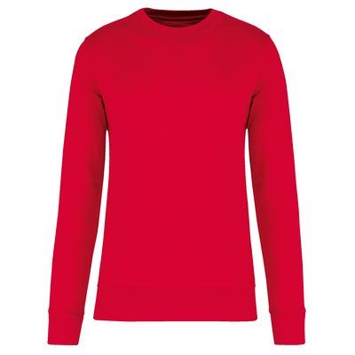 Sudadera cuello redondo ecorresponsable niños Red 12/14 ans
