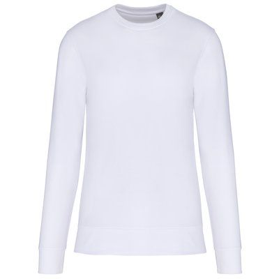 Sudadera cuello redondo ecorresponsable niños White 6/8 ans