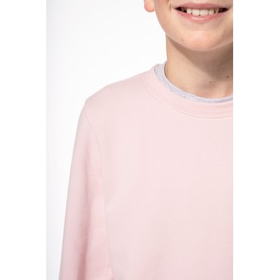 Sudadera cuello redondo ecorresponsable niños