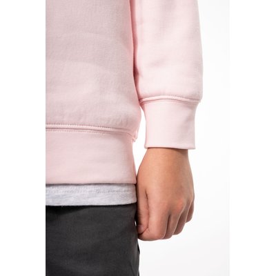 Sudadera cuello redondo ecorresponsable niños