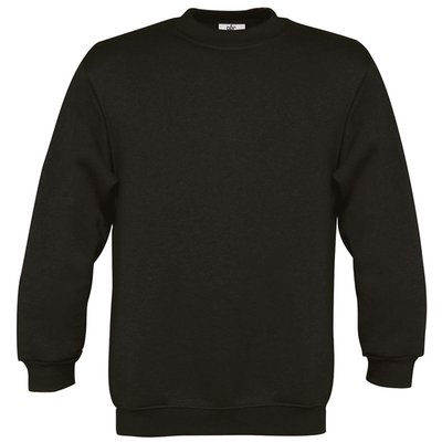 Sudadera cuello redondo niños Black 5/6 ans