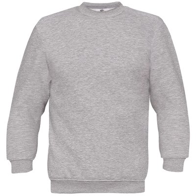 Sudadera cuello redondo niños Heather Grey 12/14 Ans