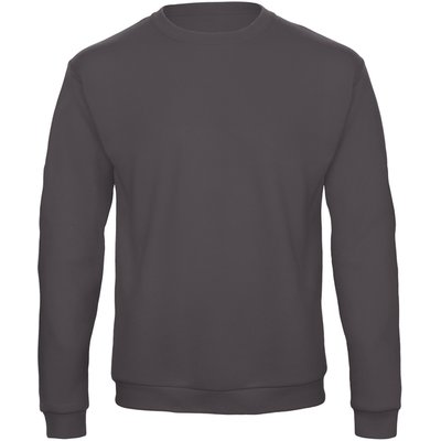 Sudadera cuello redondo unisex Anthracite L