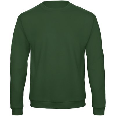 Sudadera cuello redondo unisex Bottle Green Xxl